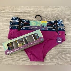 Disney Stitch Shot Glass and Medium Women’s Underwear Set